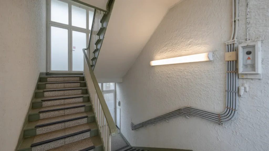 installation av n dbelysning och utrymningsskyltar i h kar ngen sk ndal
