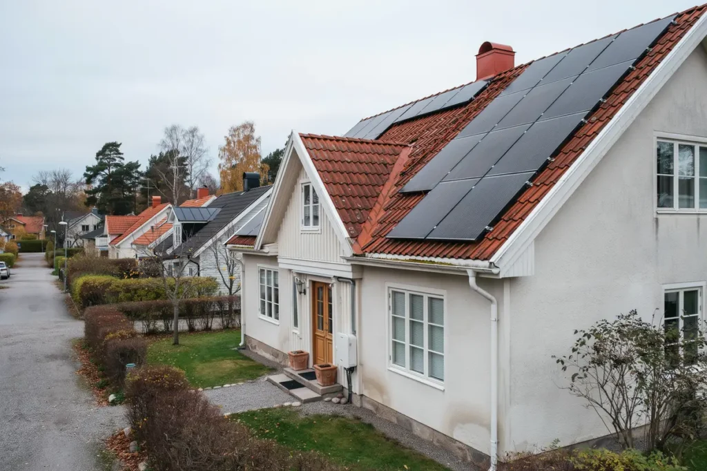 solceller p villataket kostnad l nsamhet och vad du b r t nka p f re installation