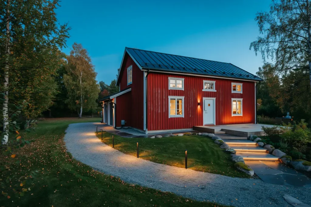 utebelysning runt huset smart placering tryggare g ngv gar och r tt elinstallation